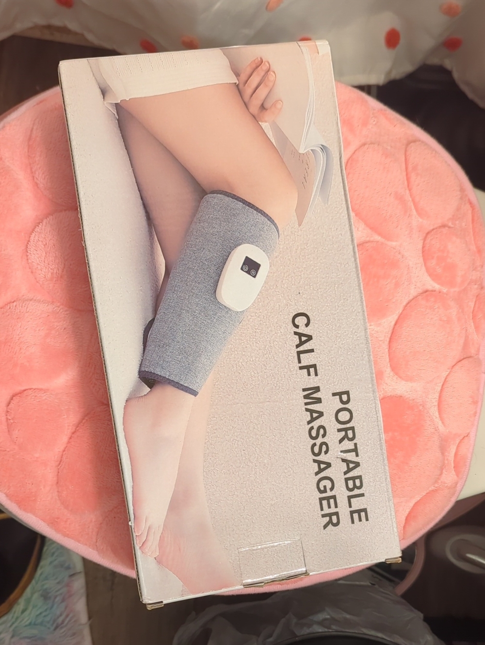 Portable Calf Massager - Gray